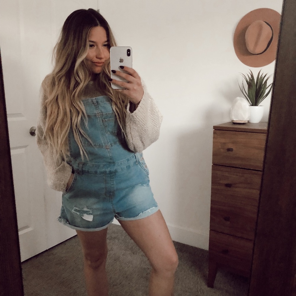 Boyfriend short overall